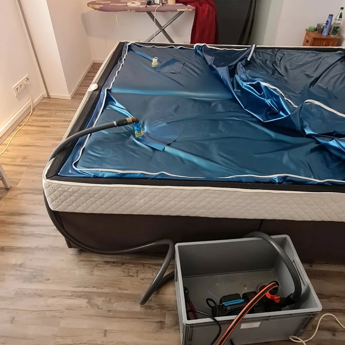 Montage und Befüllung eines Wasserkerns